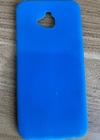 Blauwe kleur Silicone mobiele telefoon schelp, aangepaste iPhone schelp