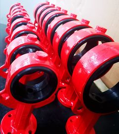 Gevormd en Seat van de Gevulkaniseerd rubberklep in Vleugelkleplichaam, NBR-Klepseat