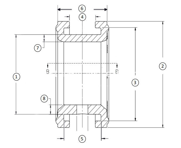 1“ - 54“ het Lage Materiaal van Seat van de Torsieklep voor Wafeltje/HandvatVleugelklep